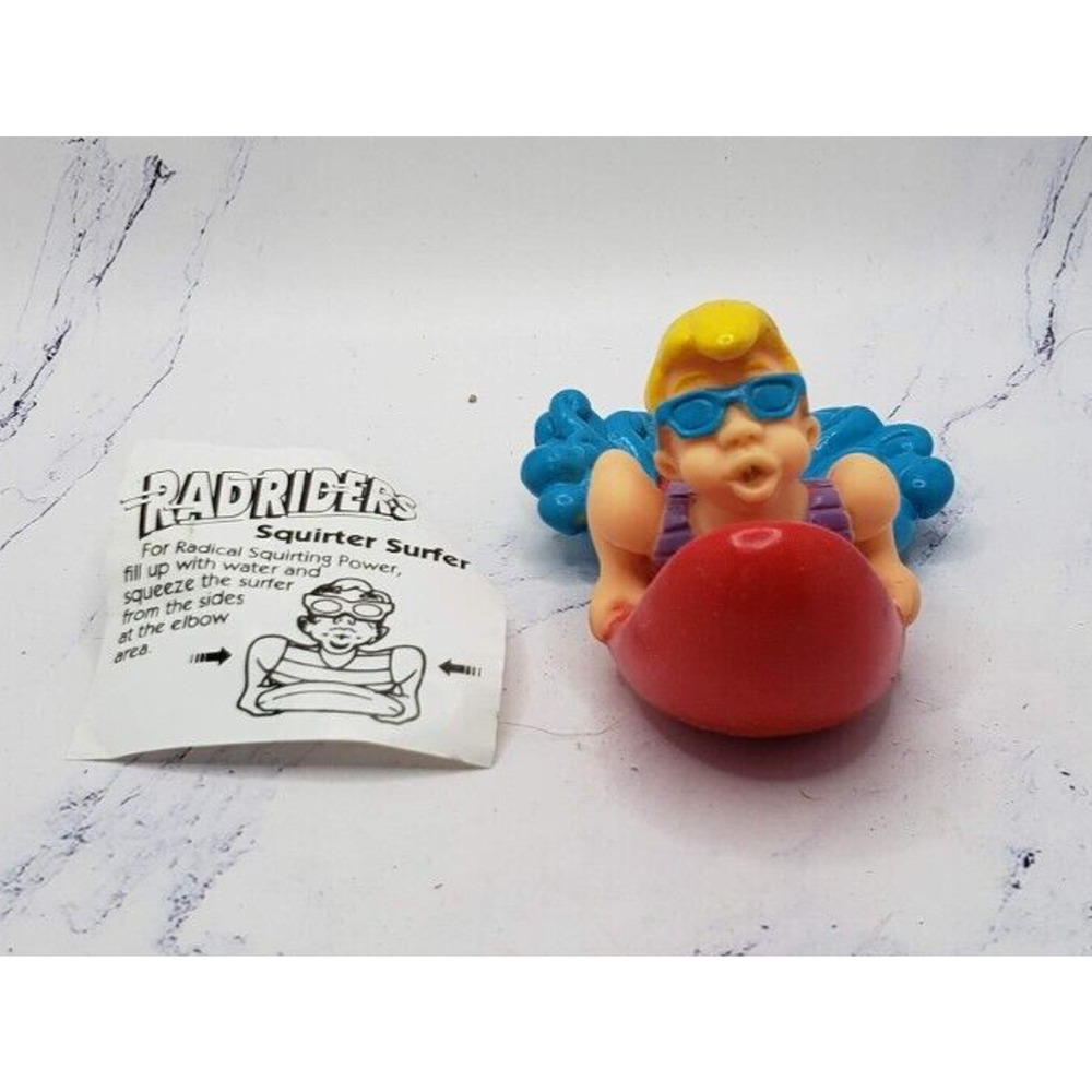 Hardees 1996 Rad Riders Squirter Surfer Water Squirt Toy